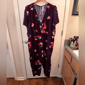 Floral jumpsuit